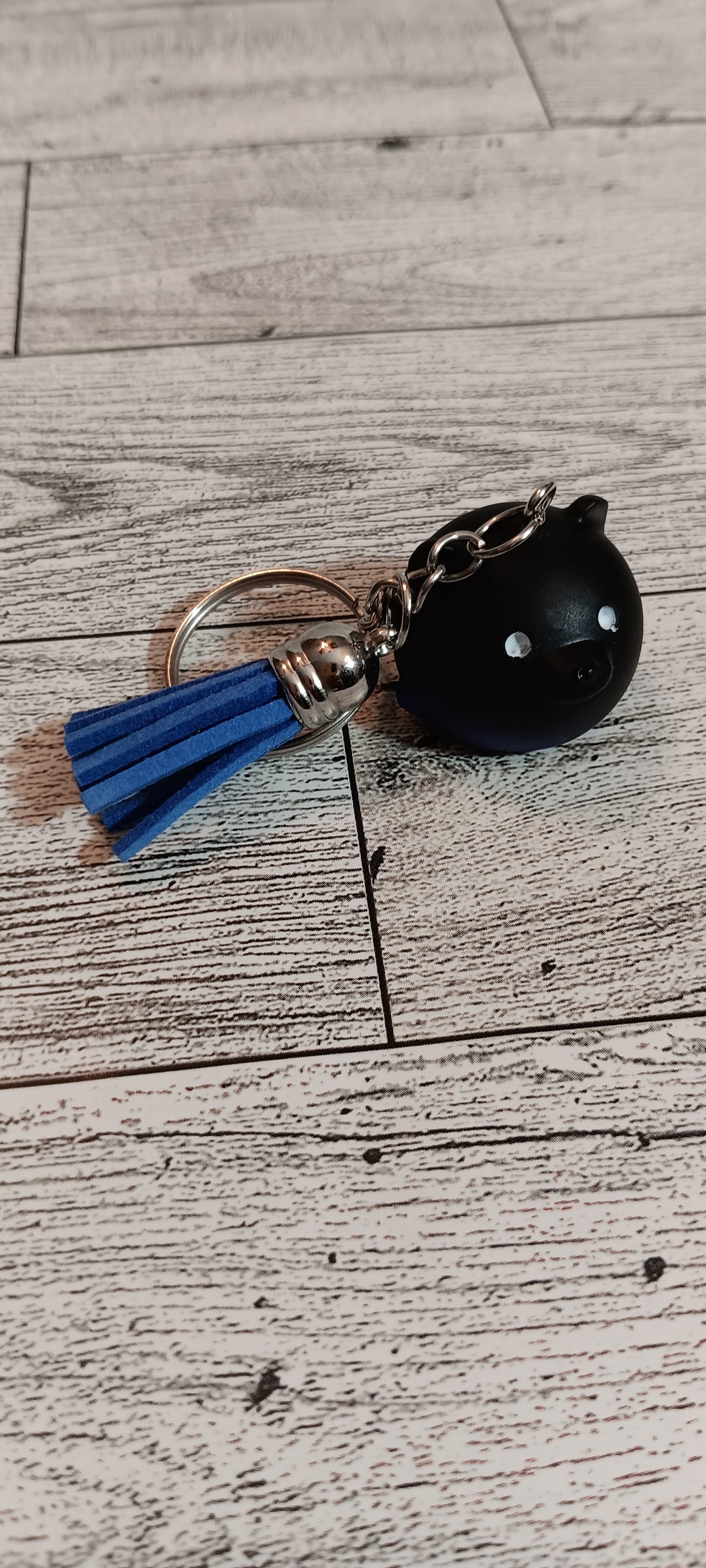 Black and Blue Bear