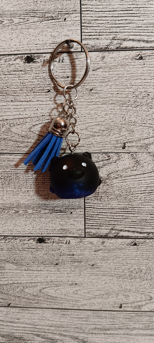 Black and Blue Bear