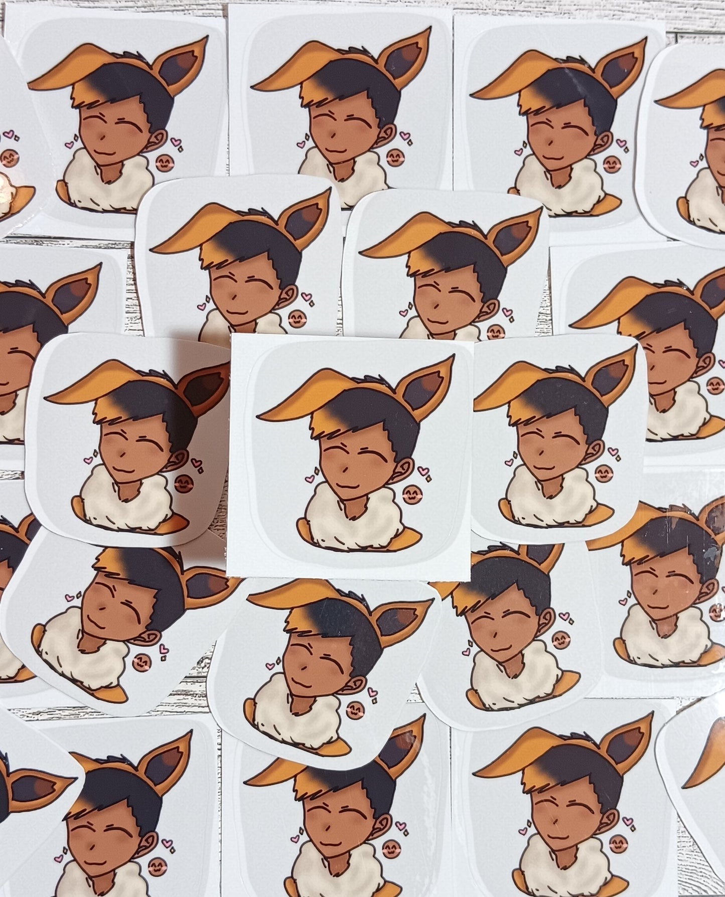 Pokemon Eevee Human Sticker